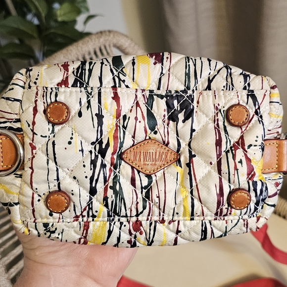 MZ Wallace Mini Sutton Paint Splatter Crossbody - Picture 4 of 9
